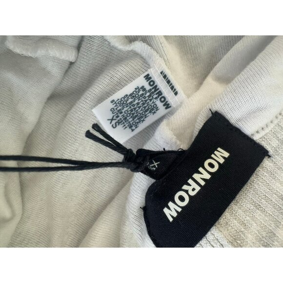 Monrow Marled Lounge Sweatpants in gray-Size XS NWT - Picture 13 of 15